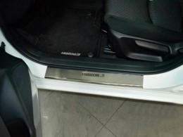 Накладки на пороги Mazda 3 III (2013)